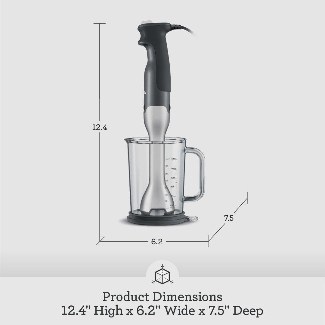 Breville BSB510XL Control Grip Immersion Blender, Brushed Stainless Steel(One Size) - view 7