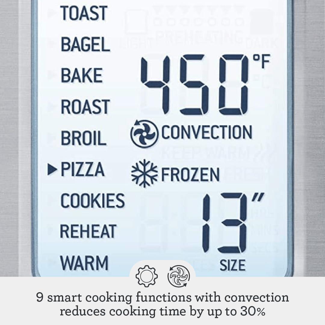 Breville BOV800XL Smart Oven Countertop Convection, Brushed Stainless Steel(Silver) - view 5