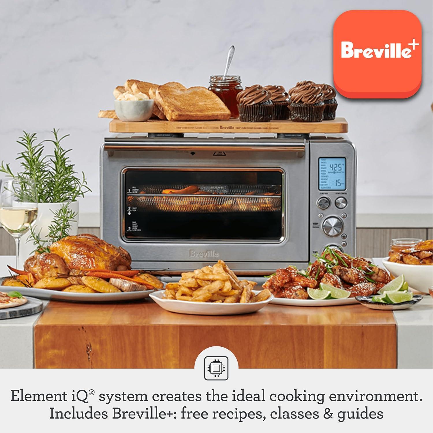 Breville BOV860BTR Smart Oven Air Fryer and Convection Oven, Black Truffle(Black Stainless Steel) - view 2