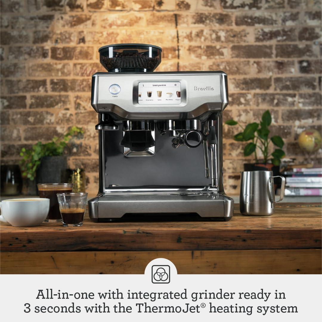 Breville Barista Touch Espresso Machine BES880BSS, Brushed Stainless Steel(Brushed Stainless Steel) - view 2