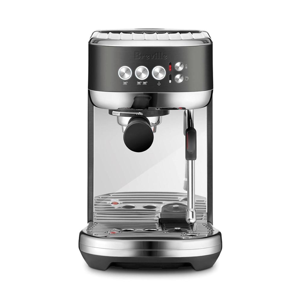 Breville Bambino Plus Espresso Machine BES500BSS, Brushed Stainless Steel(Black Stainless Steel)