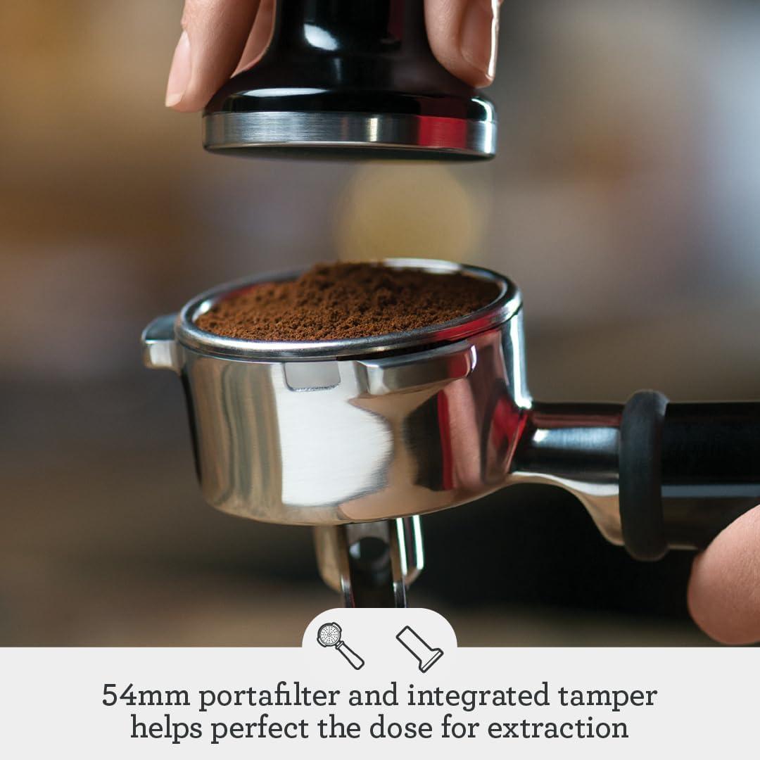 Breville Barista Touch Espresso Machine BES880BSS, Brushed Stainless Steel(Black Truffle) - view 5