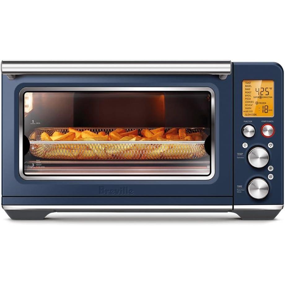 Breville BOV860BTR Smart Oven Air Fryer and Convection Oven, Black Truffle(Damson Blue)