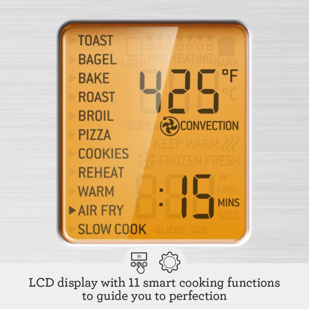 Breville BOV860BTR Smart Oven Air Fryer and Convection Oven, Black Truffle(Olive Tapenade) - view 5