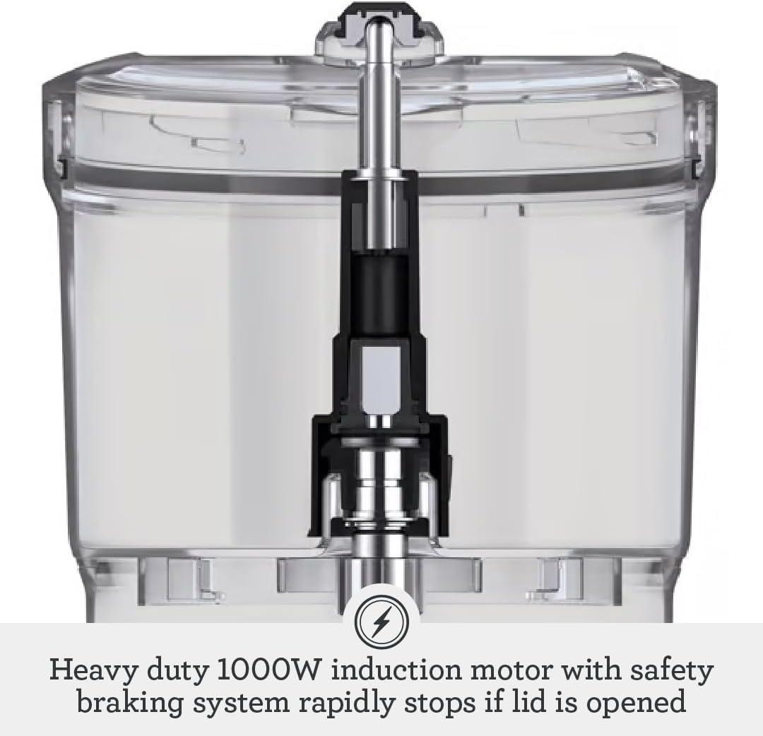 Breville BFP660SIL Sous Chef 12 Cup Food Processor, Silver - view 3
