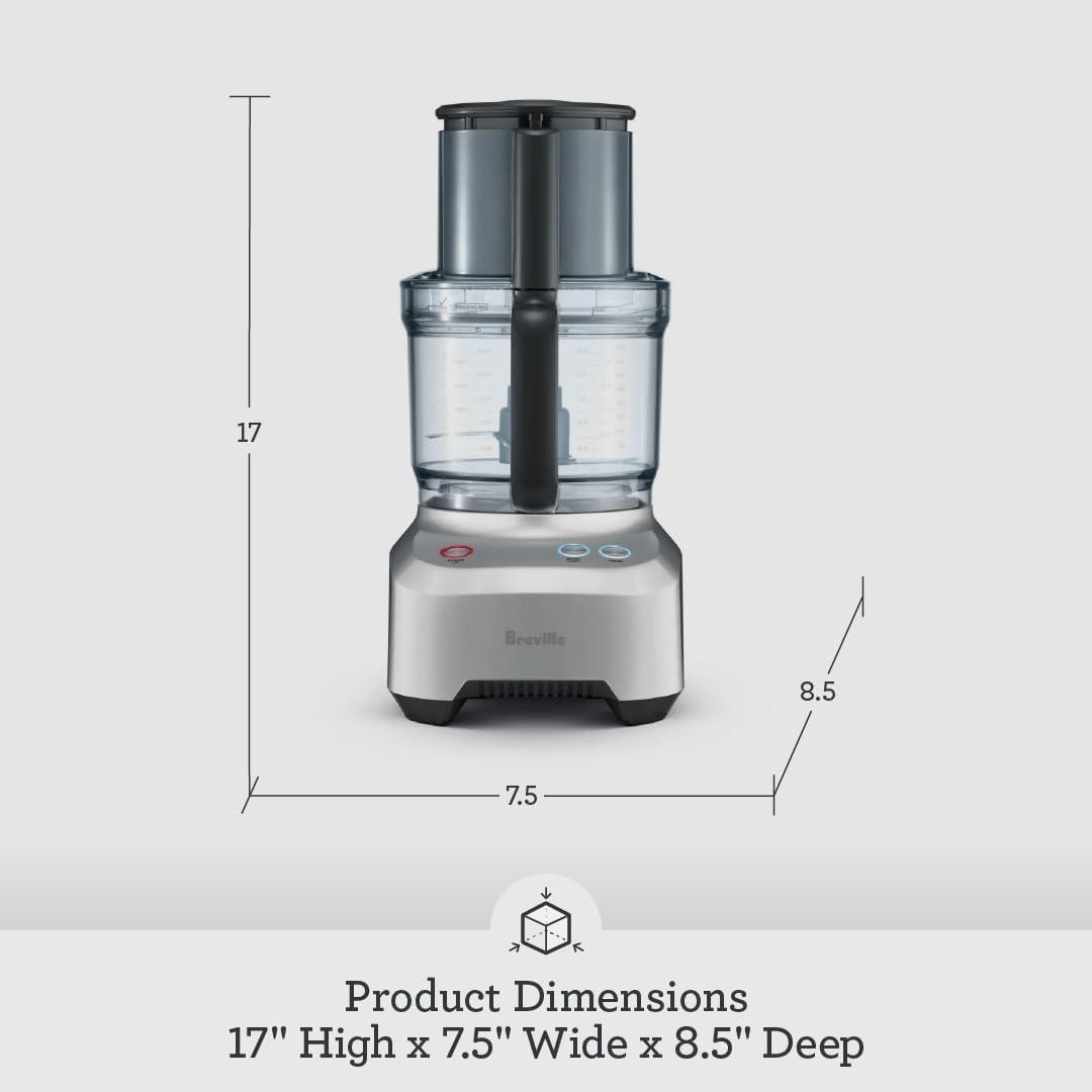 Breville BFP660SIL Sous Chef 12 Cup Food Processor, Silver - view 6