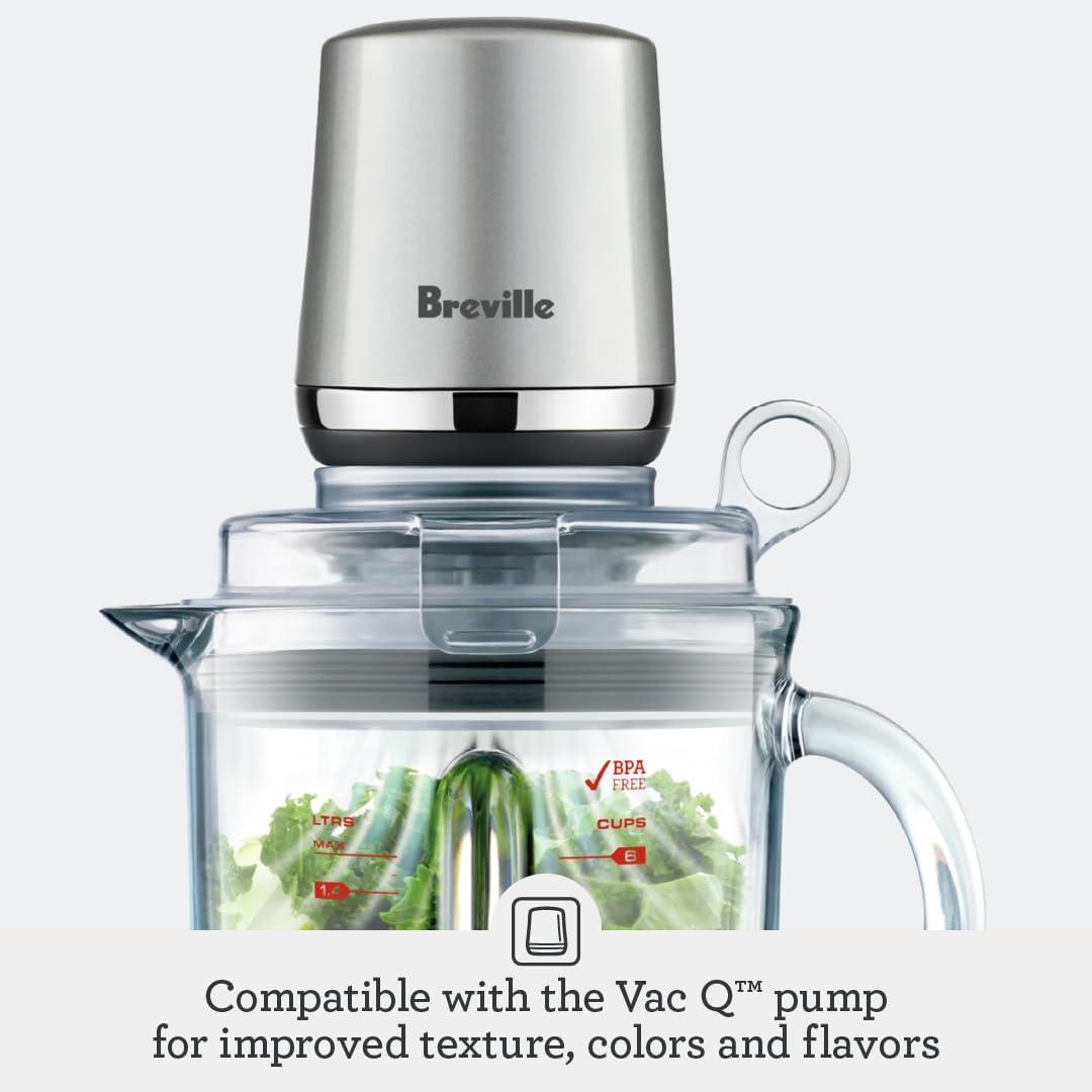 Breville BBL620SIL Fresh and Furious Blender, Silver(Red Velvet Cake) - view 5