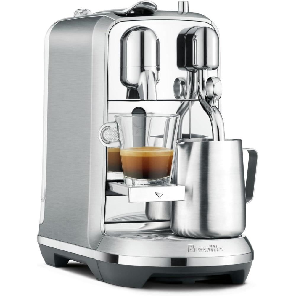 Nespresso Creatista Plus Espresso Machine by Breville, Brushed Stainless Steel(Brushed Stainless Steel)
