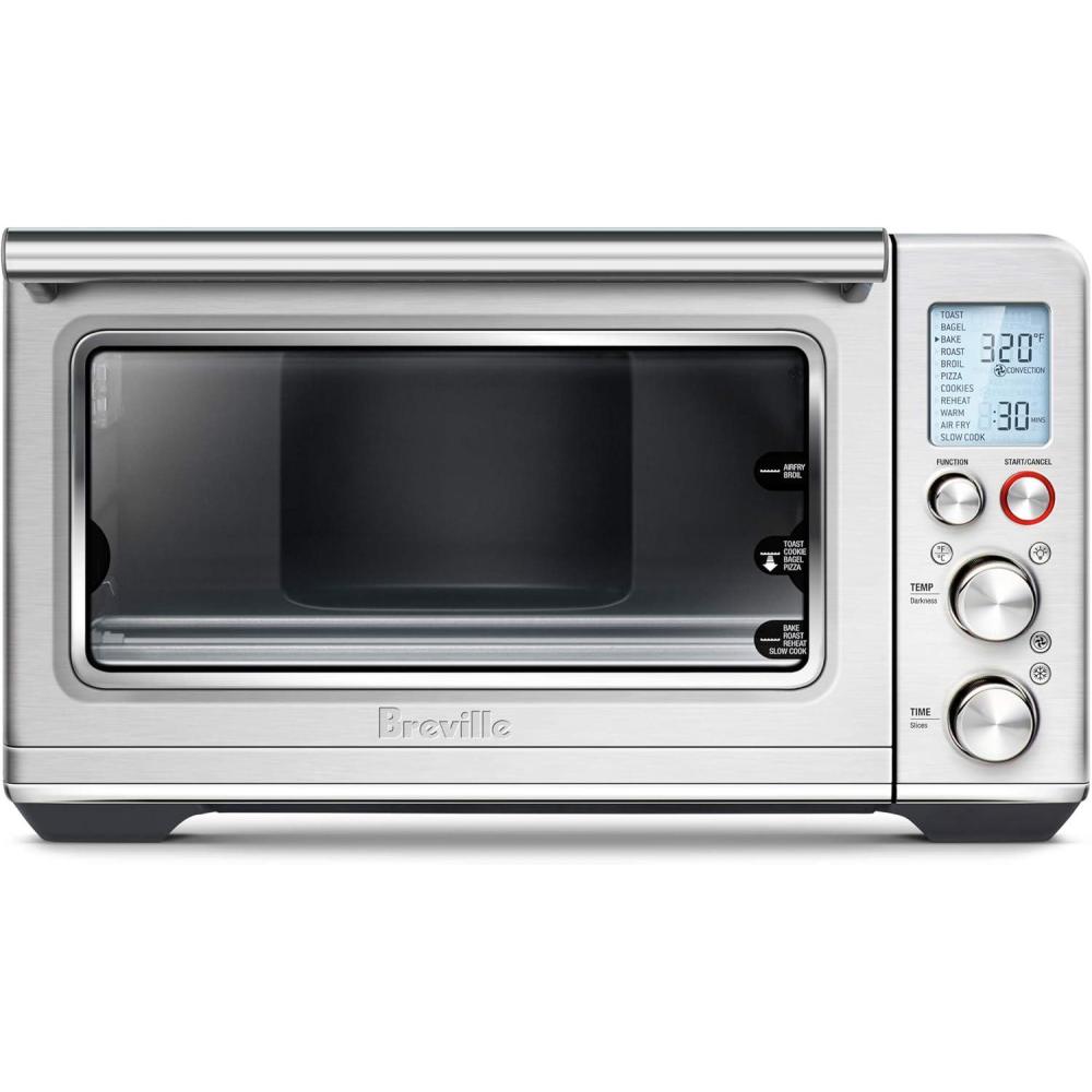 Breville BOV860BTR Smart Oven Air Fryer and Convection Oven, Black Truffle(Brushed Stainless Steel)