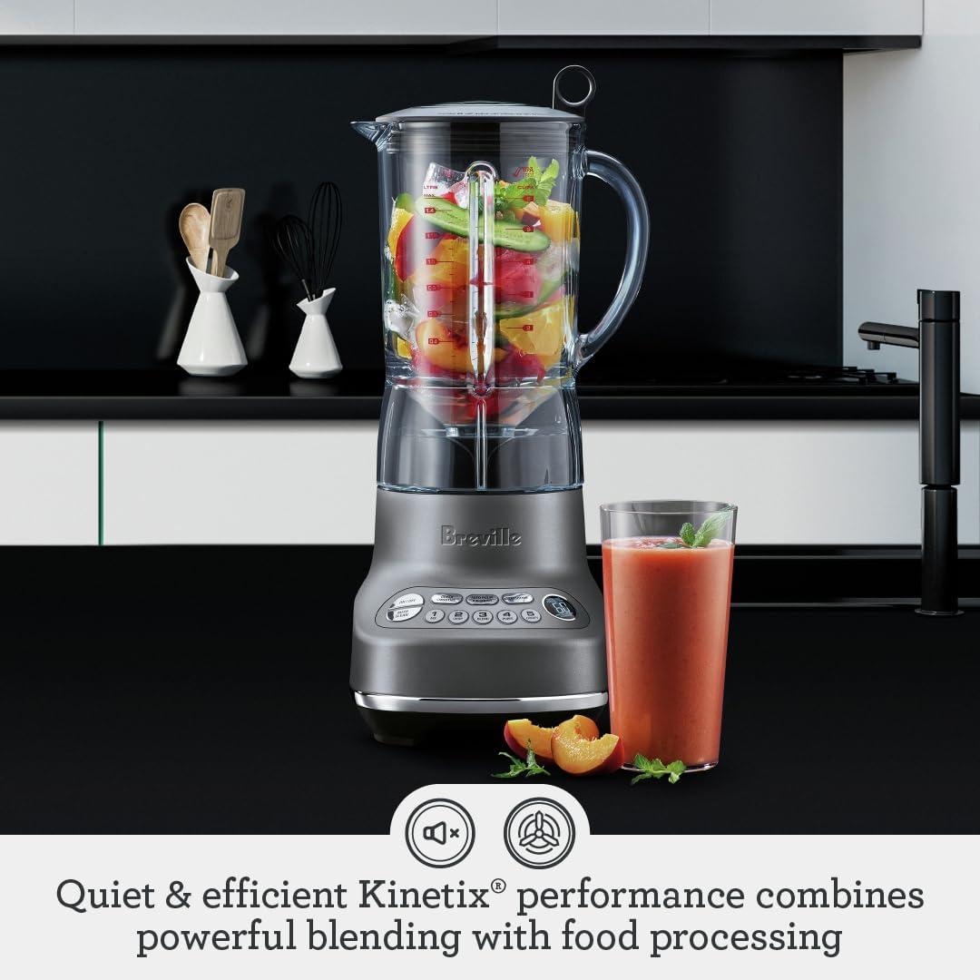 Breville BBL620SIL Fresh and Furious Blender, Silver(Oyster Shell) - view 2