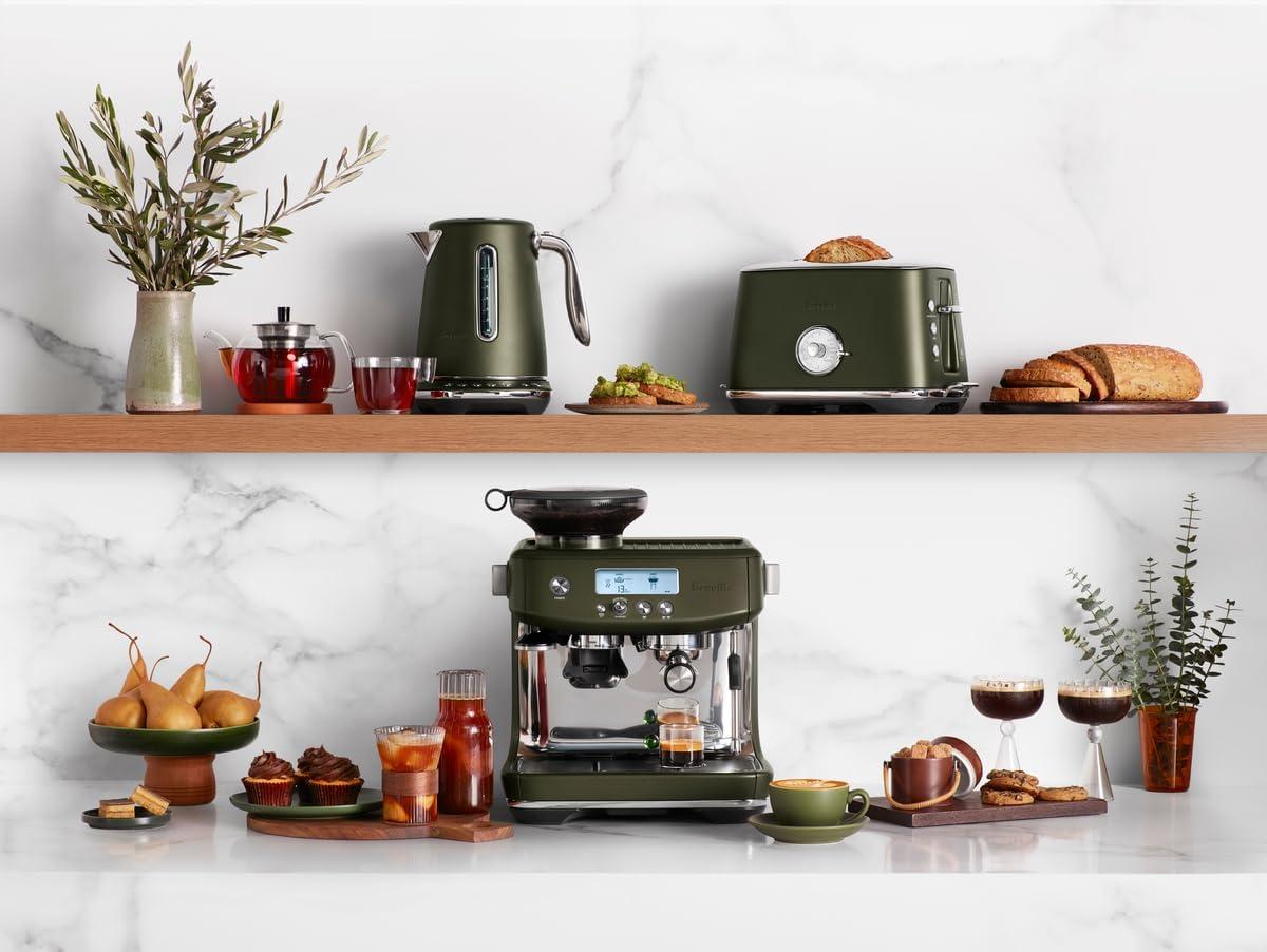Breville Barista Pro Espresso Machine BES878BSS, Brushed Stainless Steel(Olive Tapenade) - view 3