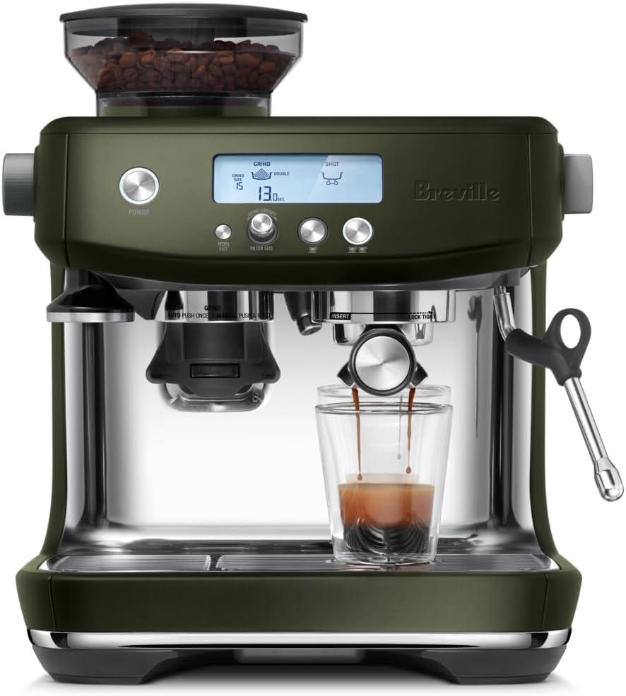 Breville Barista Pro Espresso Machine BES878BSS, Brushed Stainless Steel(Olive Tapenade) - view 7