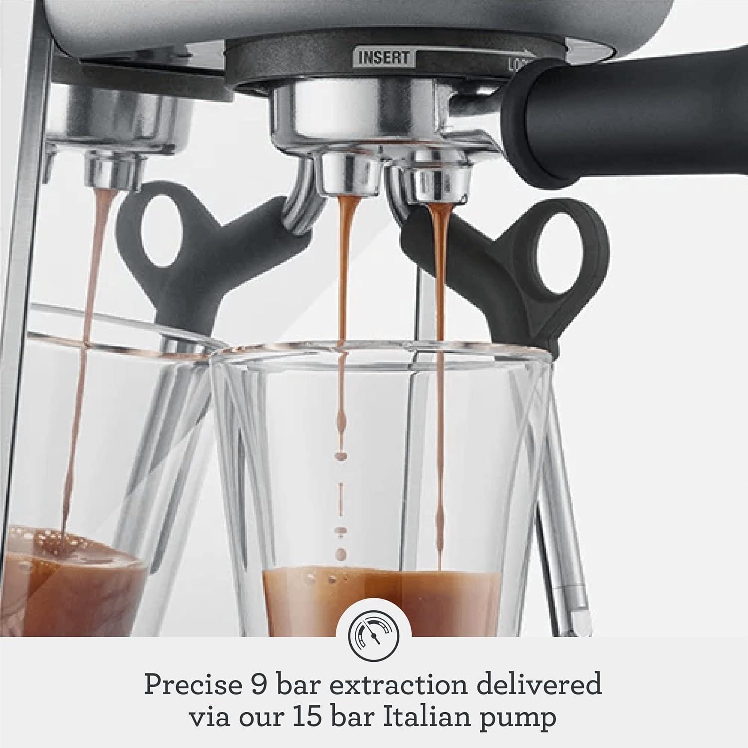 Breville Bambino Plus Espresso Machine BES500BSS, Brushed Stainless Steel(Brushed Stainless Steel) - view 4