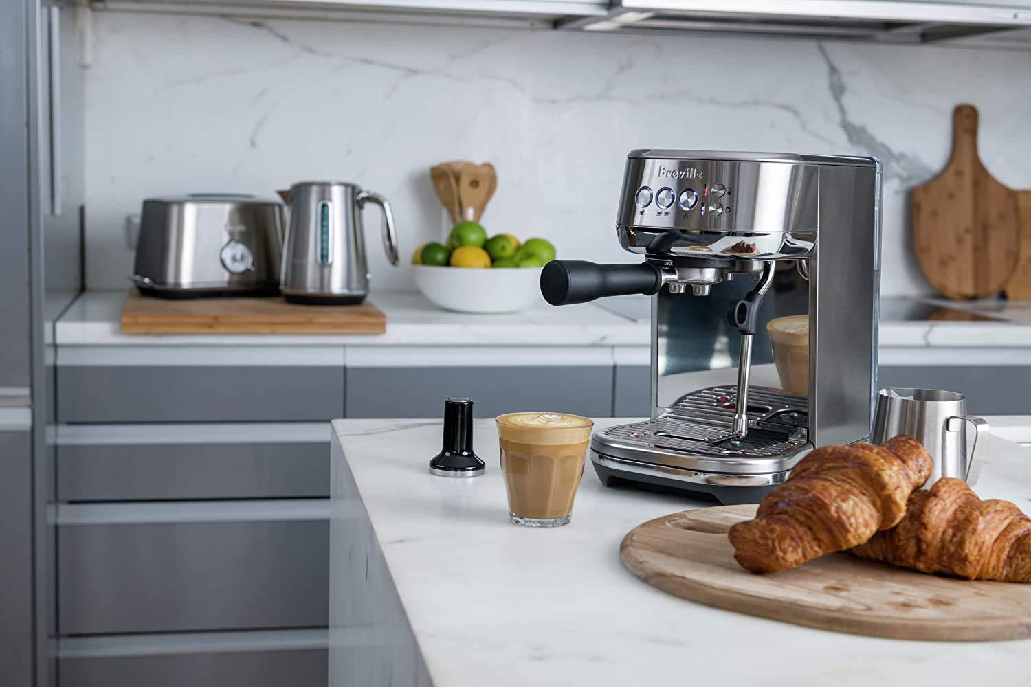 Breville Bambino Plus Espresso Machine BES500BSS, Brushed Stainless Steel(Brushed Stainless Steel) - view 8