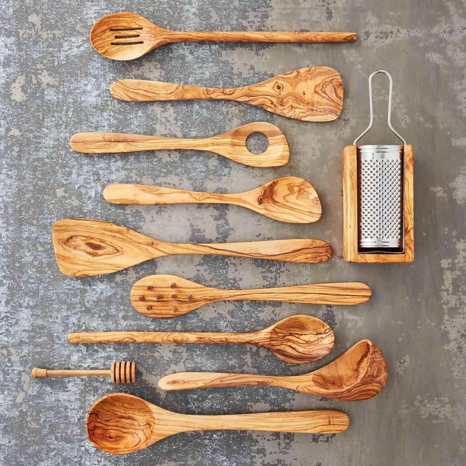 Sur La Table Coupe Spoon, Tan - view 3