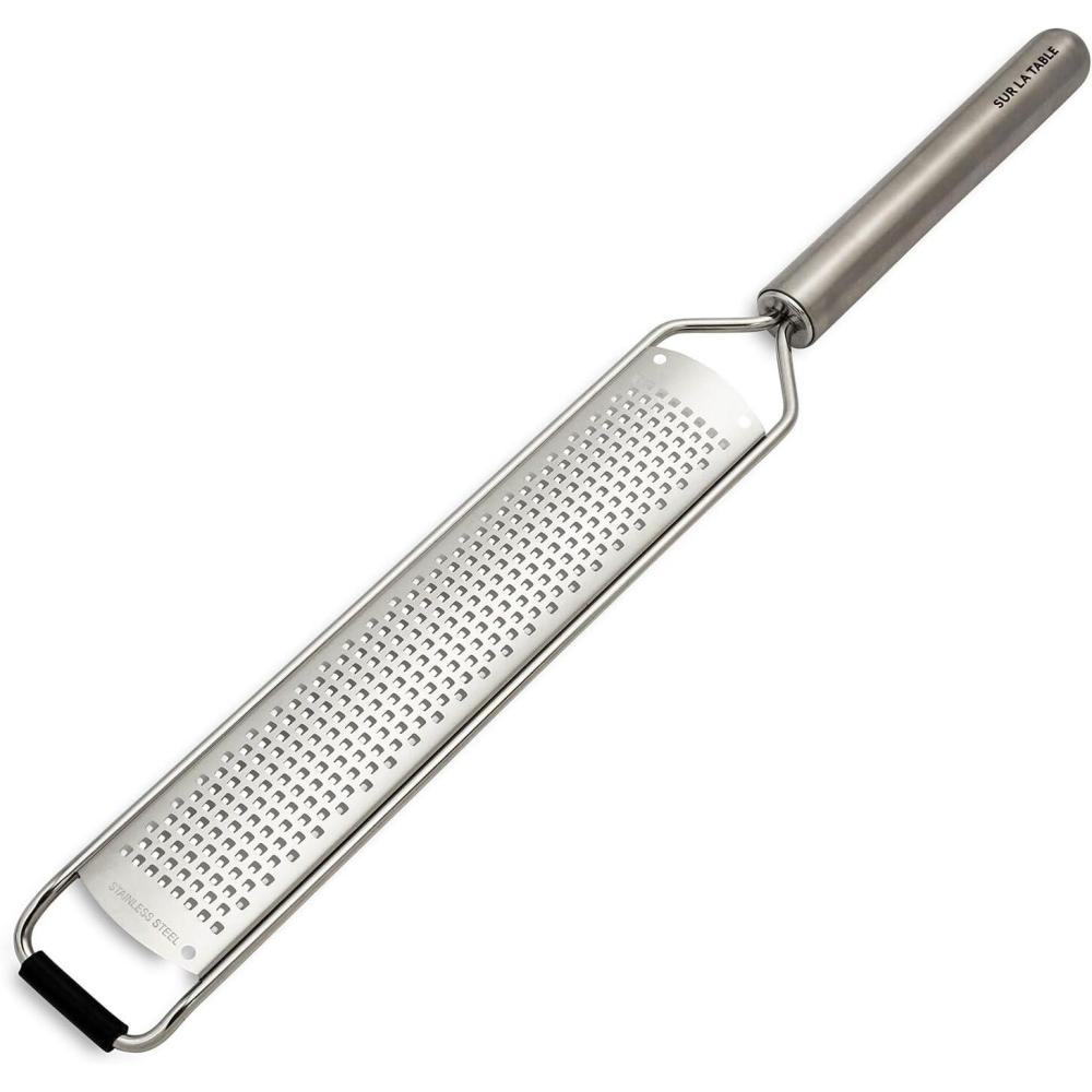 Sur La Table Stainless Steel Rasp Grater, Silver