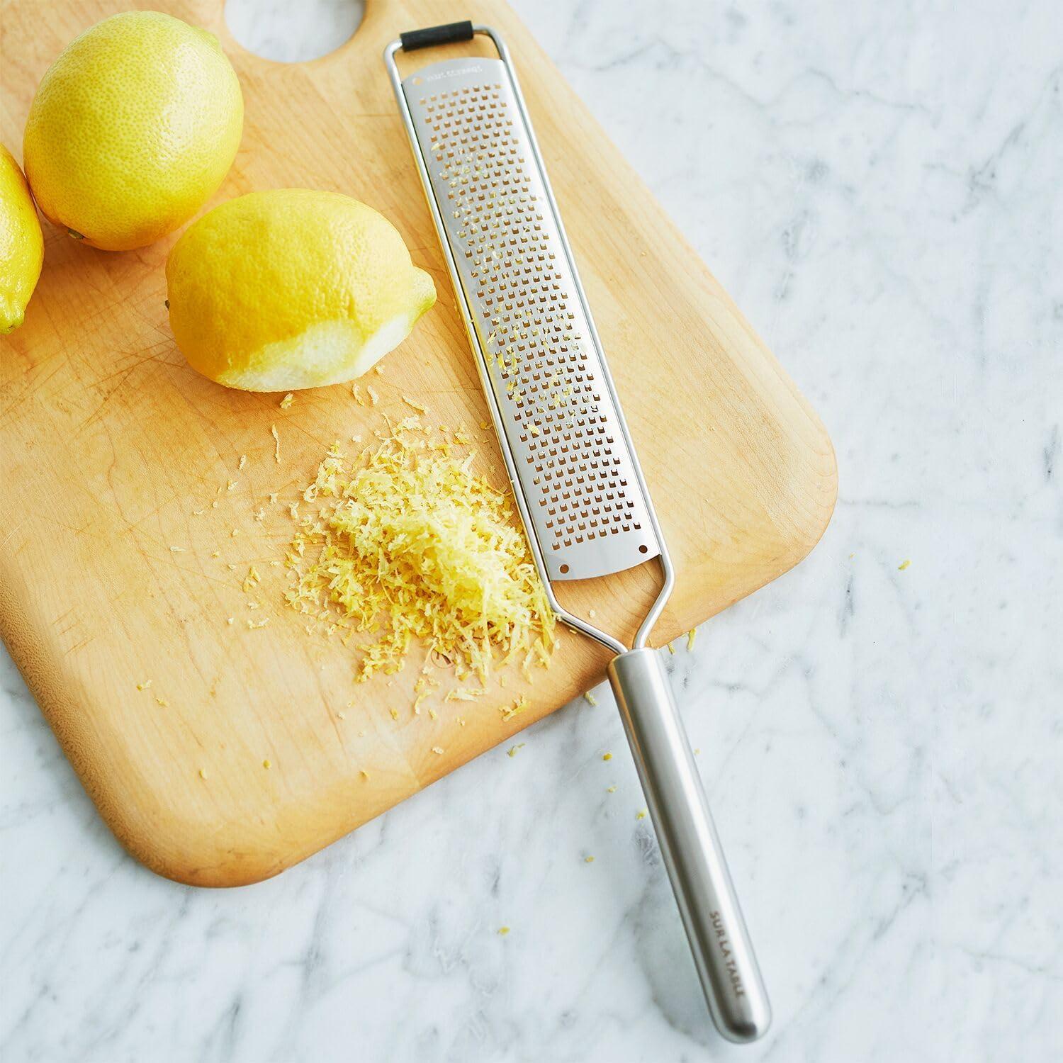 Sur La Table Stainless Steel Rasp Grater, Silver - view 2