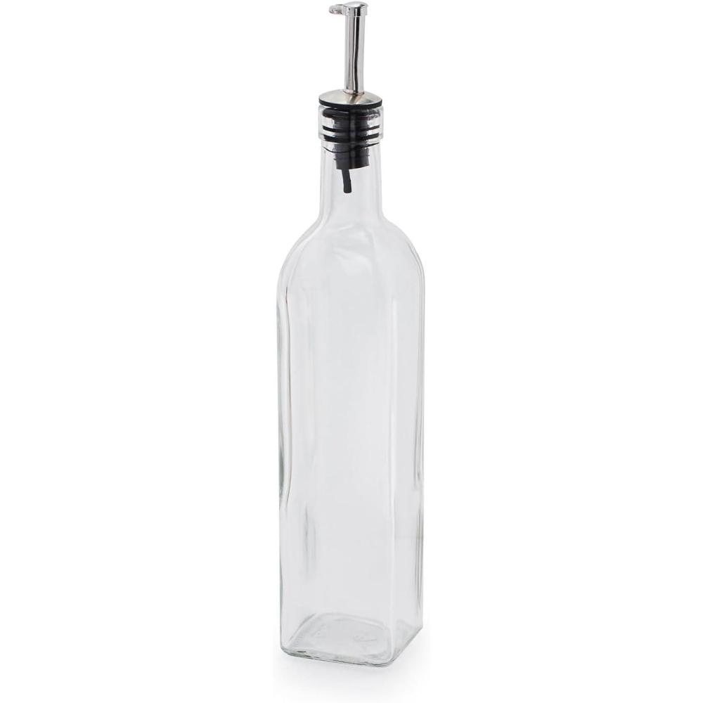 Sur La Table Olive Oil Cruet with Pourer, Clear