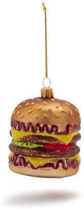 Sur La Table Cheeseburger Glass Ornament - view 2