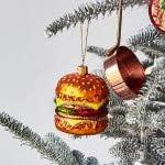Sur La Table Cheeseburger Glass Ornament - view 4