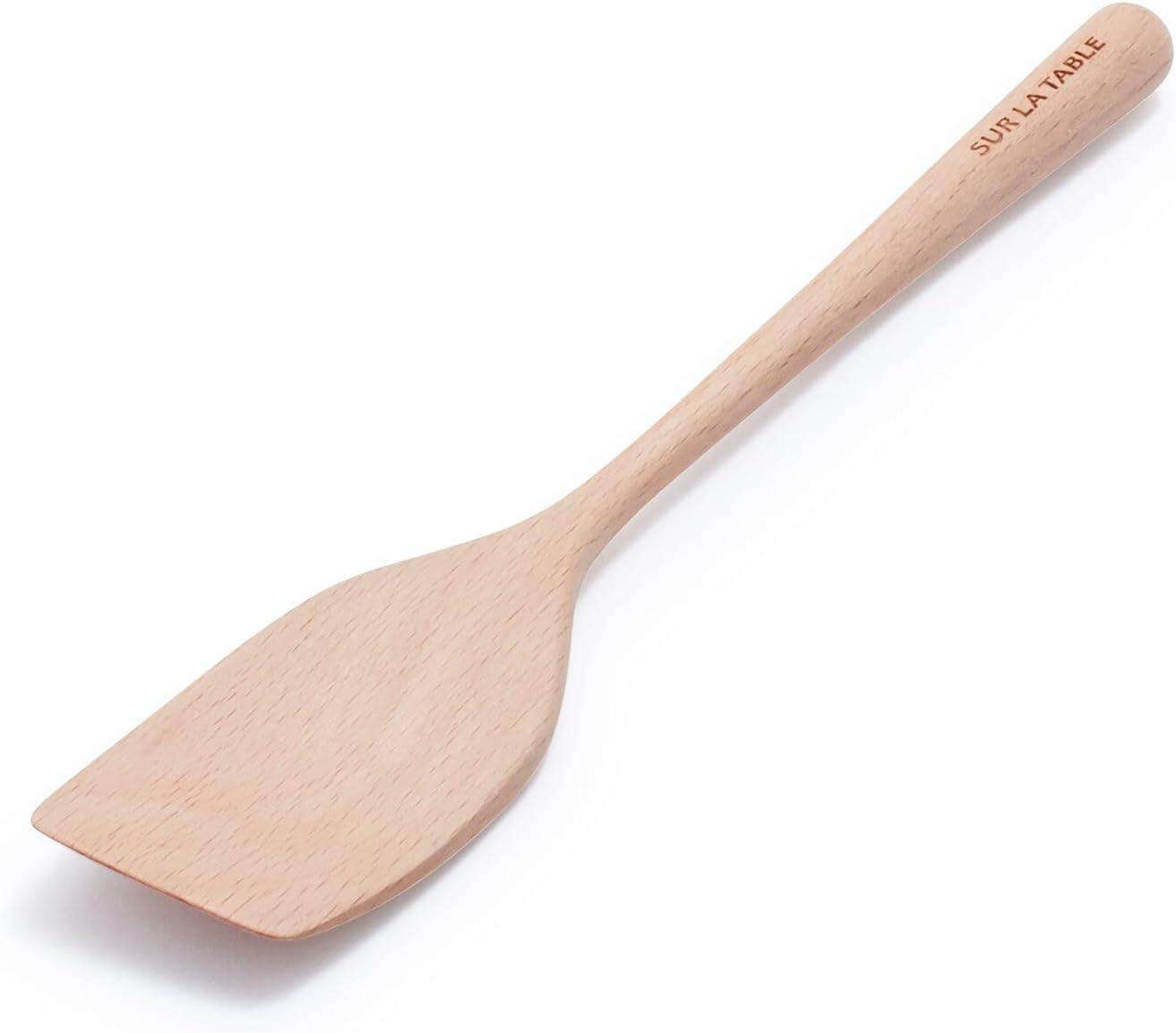 Sur La Table Beechwood Angled Turner, 13″, Tan(small) - view 5