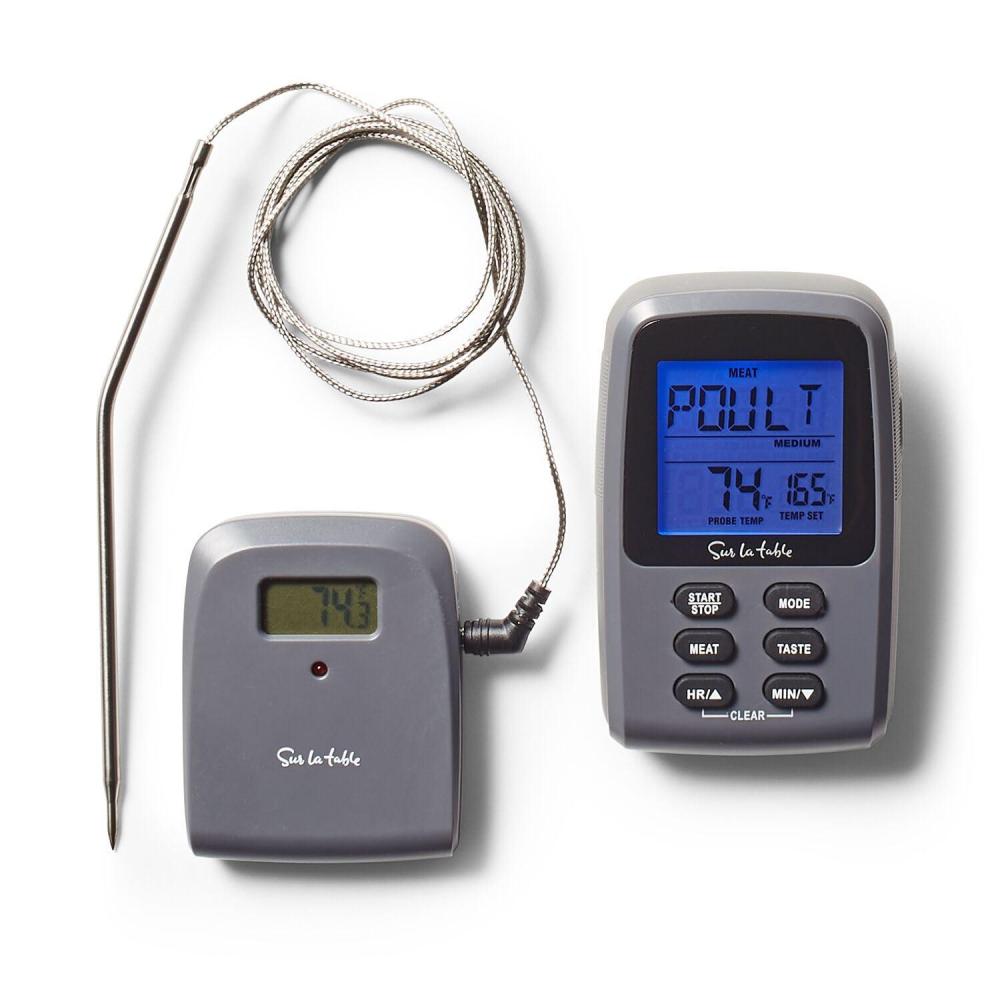 Sur La Table Leave-in Probe Thermometer, Gray