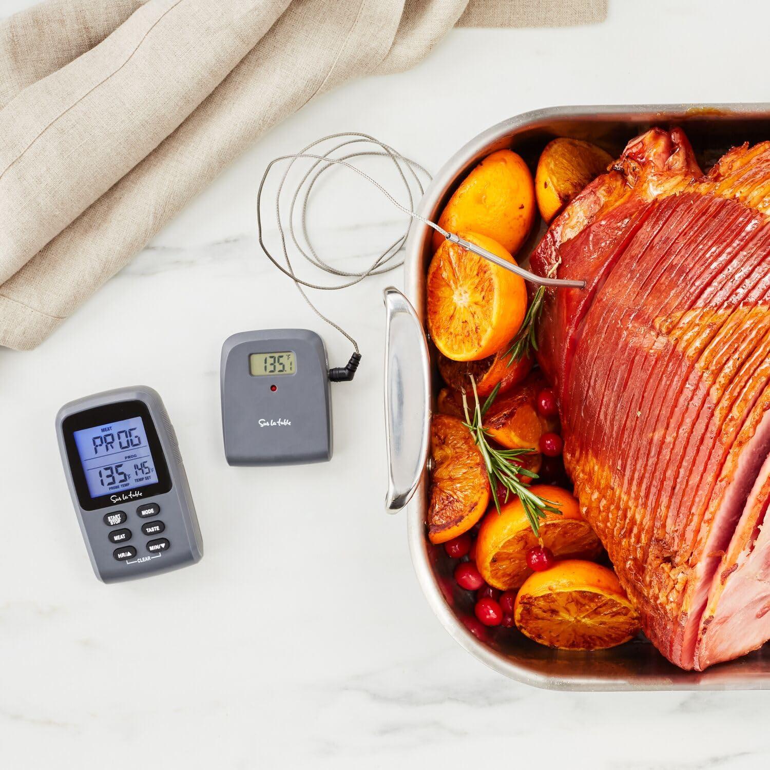 Sur La Table Leave-in Probe Thermometer, Gray - view 3