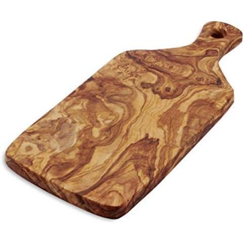 Sur La Table Italian Olivewood Cheese Paddle, Tan