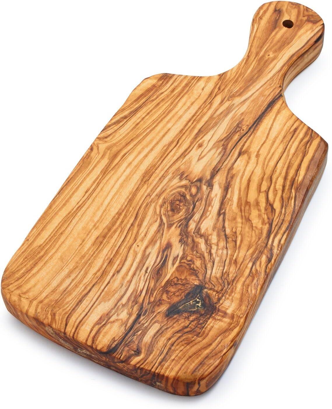 Sur La Table Italian Olivewood Cheese Paddle, Tan - view 5