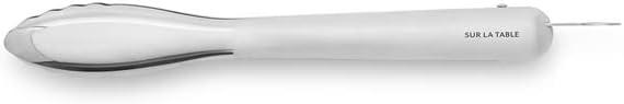 Sur La Table Stainless Steel Tongs, White - view 4