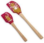 Sur La Table Snowman & Friends Holiday Bear Mommy and Me Spatula Set 90-670HB - view 2