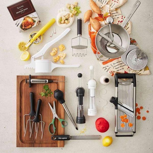 Sur La Table Mandoline Slicer – Adjustable Kitchen Slicing Tool with Built-In Slice & Julienne Settings, No Blade Changes Required, Multiple Thickness Options, Saves Prep Time - view 4