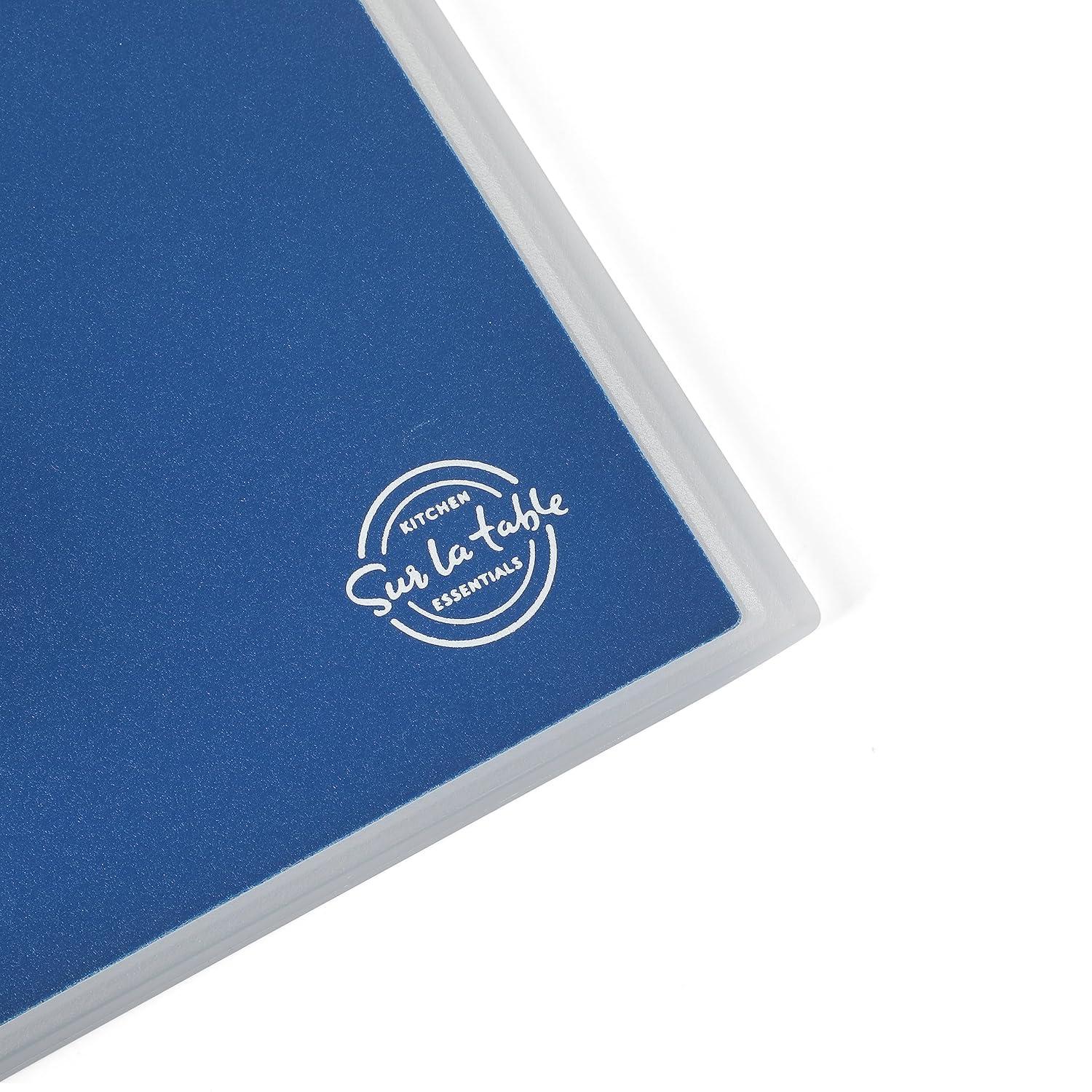 Sur La Table Kitchen Essentials 2 Piece (17″ x 12″ & 13″ x 9″) Cutting Board Set – Blue(Blue) - view 4