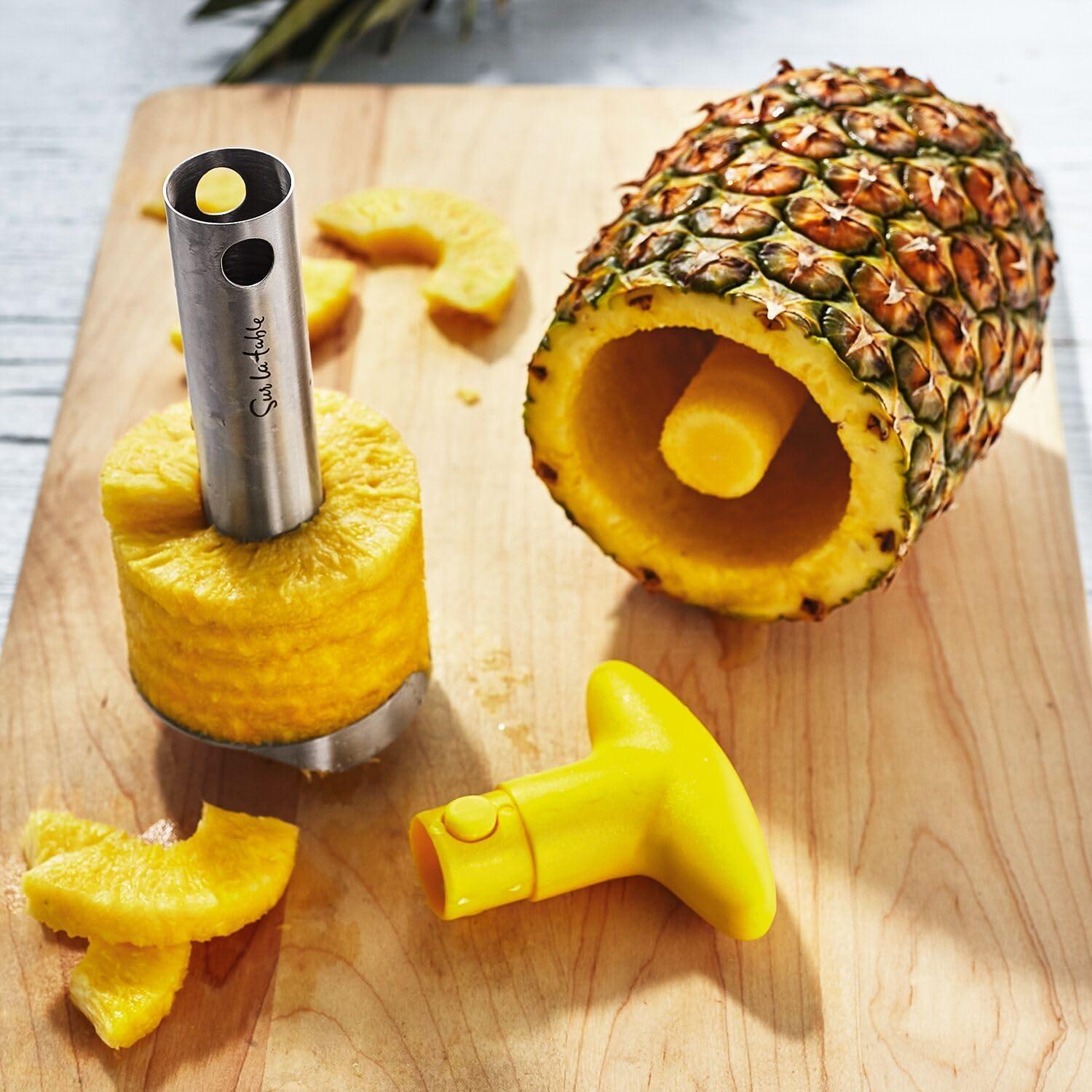 Sur La Table Pineapple Corer and Slicer, Yellow - view 3