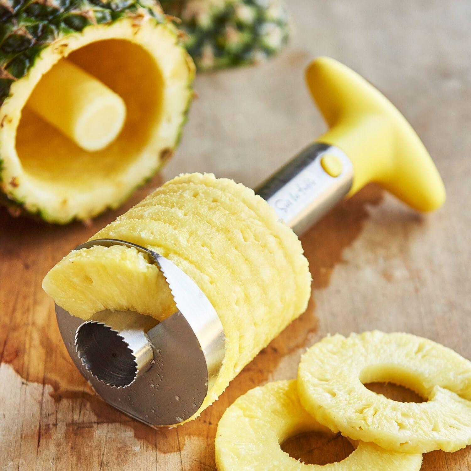 Sur La Table Pineapple Corer and Slicer, Yellow - view 4