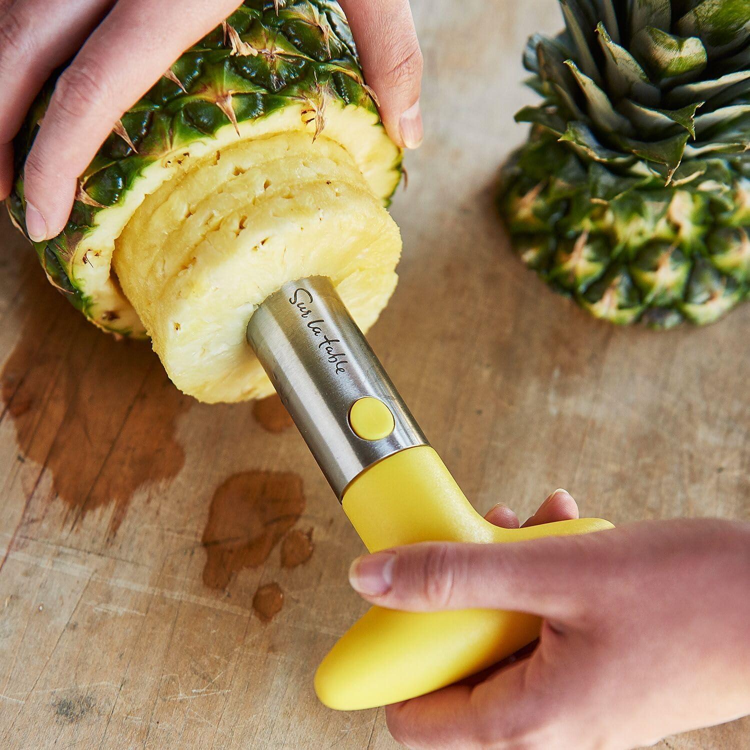 Sur La Table Pineapple Corer and Slicer, Yellow - view 5
