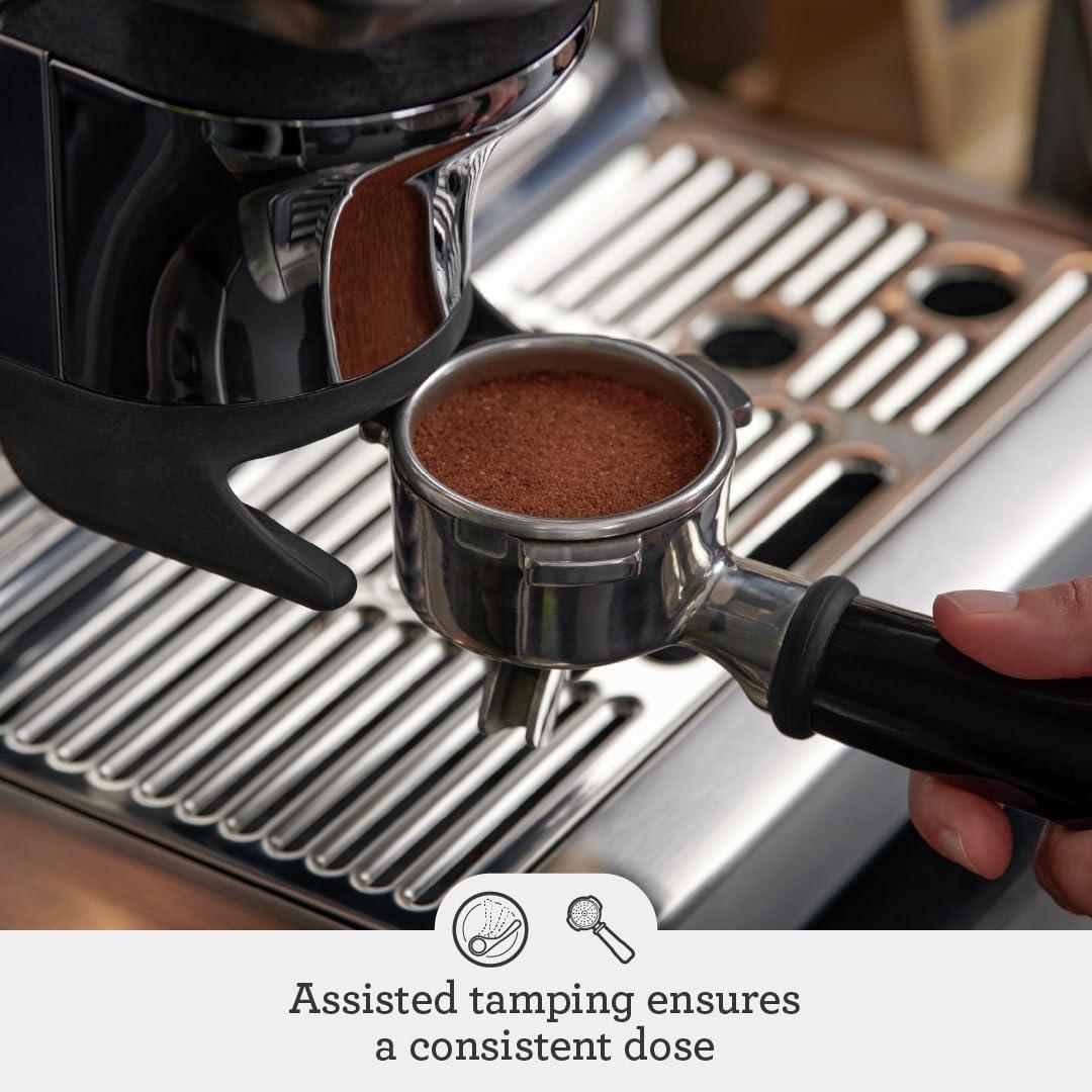 Breville Barista Express Impress BES876BST, Black Stainless Steel(Black Stainless Steel) - view 4
