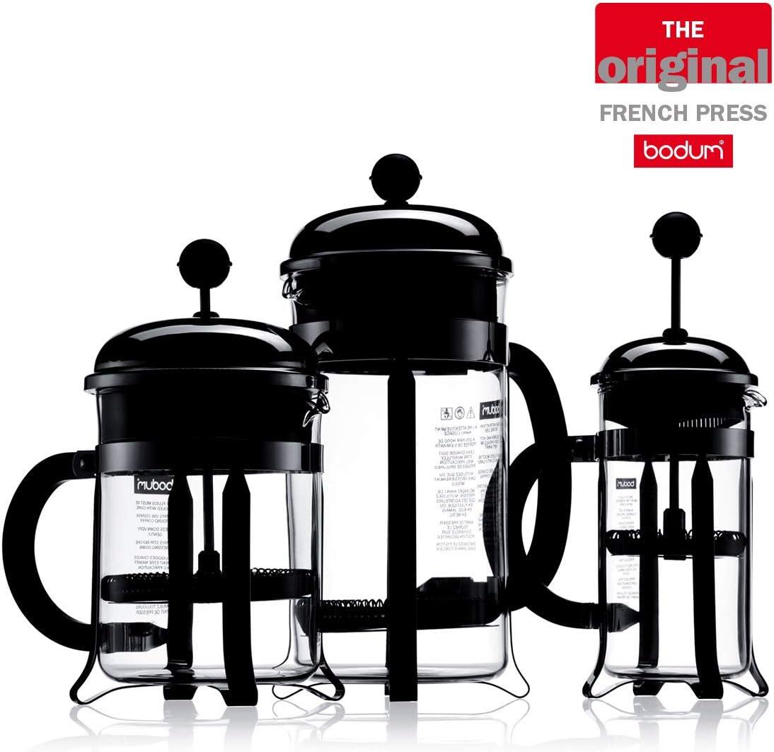 Bodum 34oz Chambord French Press Coffee Maker, High-Heat Borosilicate Glass, Stainless Steel, Copper – Made in Portugal(Gold) - view 6