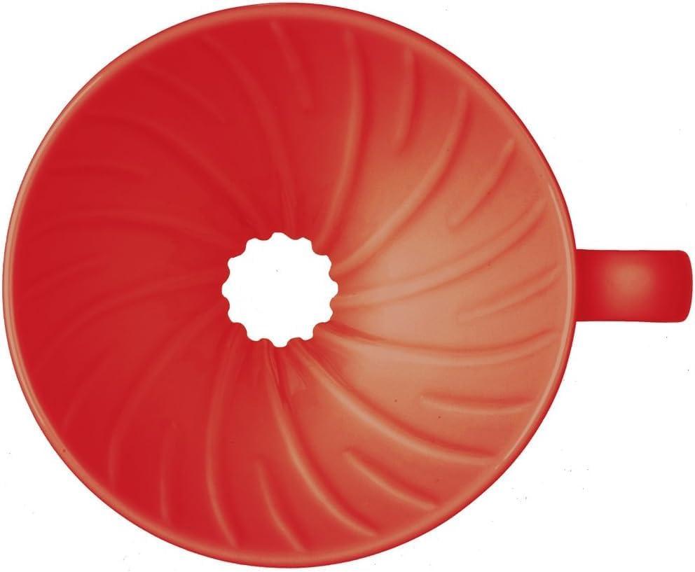 Hario, V60 Dripper 02 White(Red) - view 2