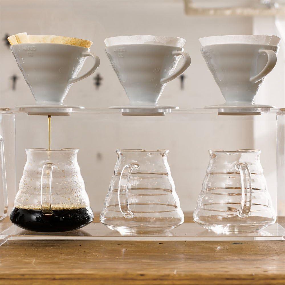 Hario, V60 Dripper 02 White(Red) - view 5