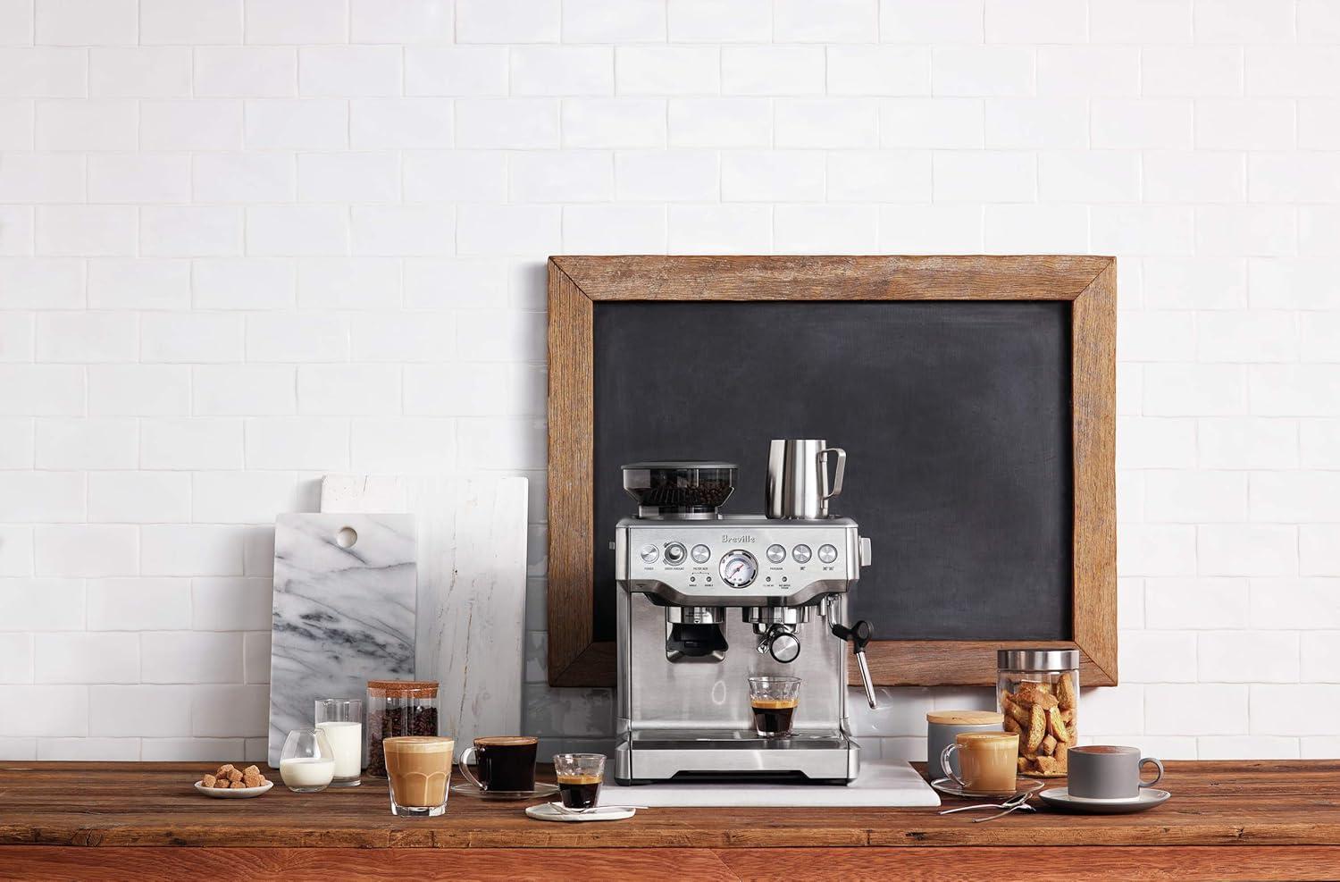 Breville Barista Express Espresso Machine BES870XL, Brushed Stainless Steel(Brushed Stainless Steel) - view 8