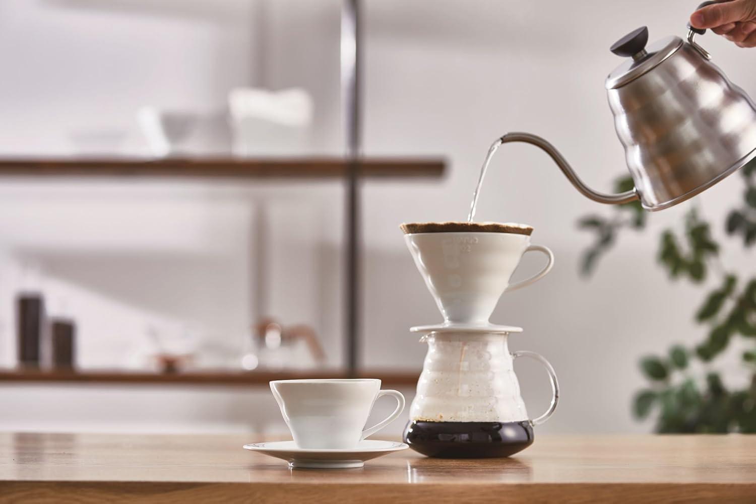 Hario, V60 Dripper 02 White(White) - view 3