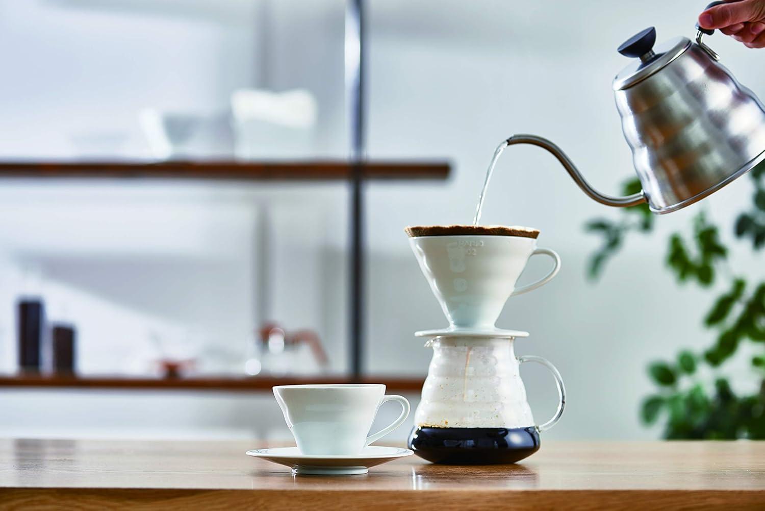 Hario, V60 Dripper 02 White(White) - view 8