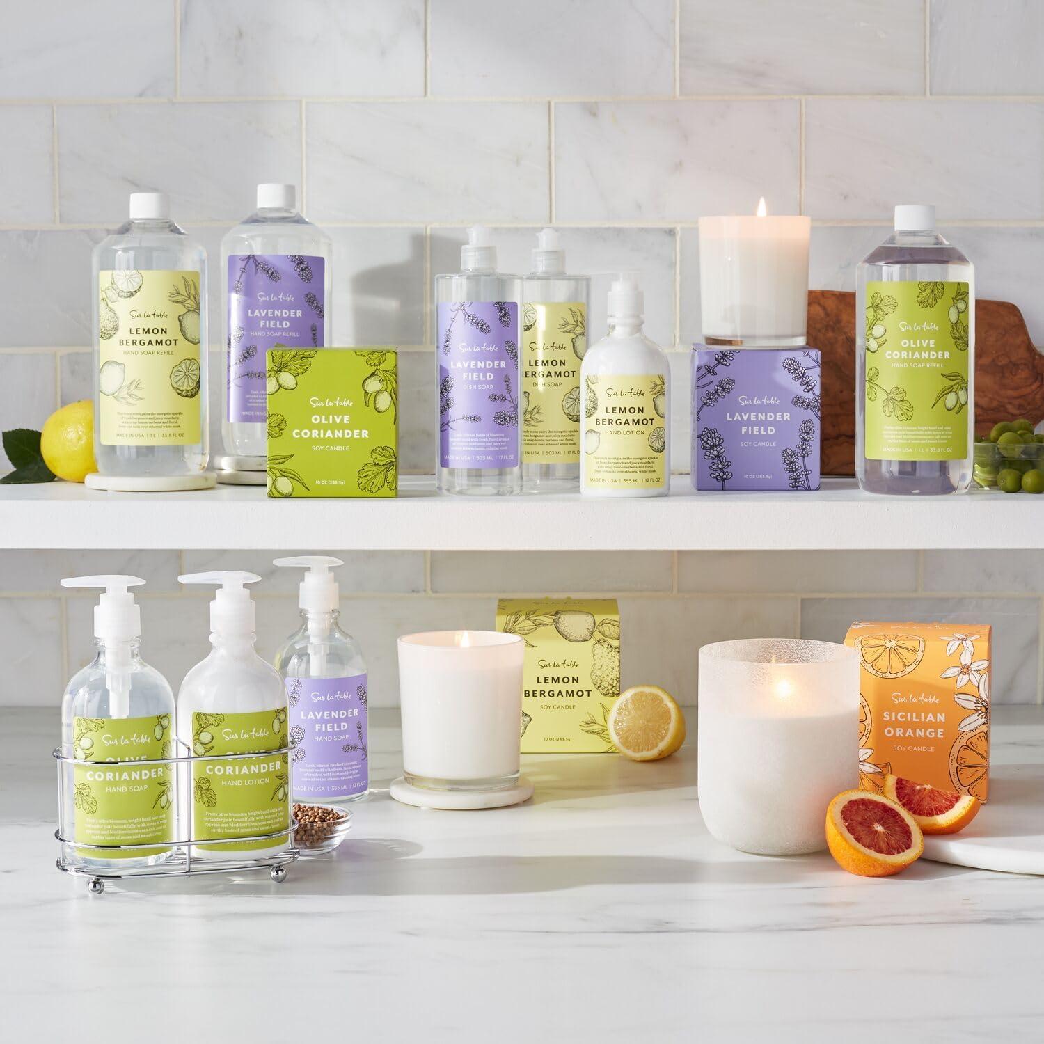 Sur La Table Lavender Field Hand Lotion, 12 oz, Purple - view 3