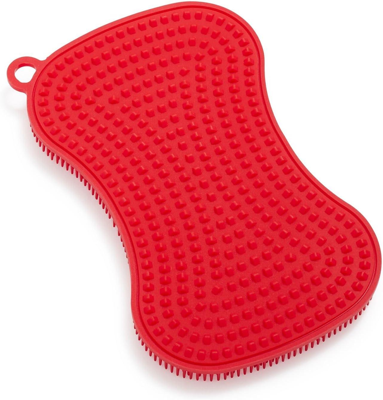 Sur La Table Dual-Action Silicone Sponge, Green - view 4
