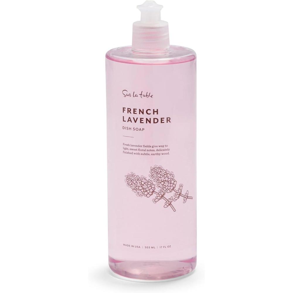 Sur La Table Dish Soap, 17 oz, French Lavender