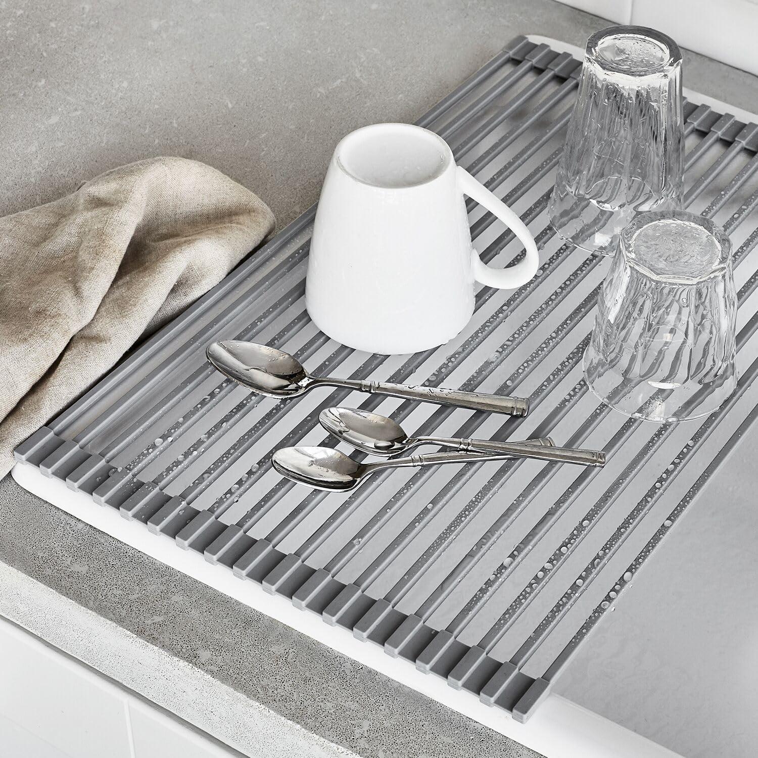 Sur La Table Over-The-Sink Drying Rack, Gray(Gray) - view 4