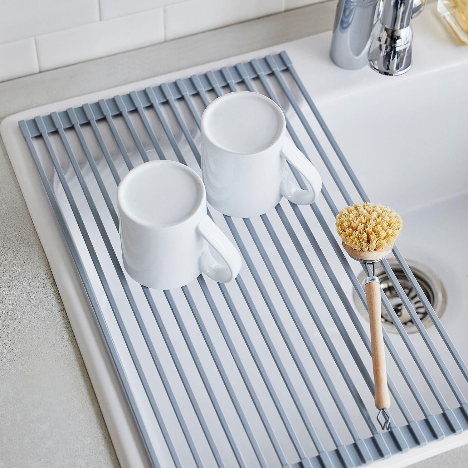 Sur La Table Over-The-Sink Drying Rack, Gray(Gray) - view 5