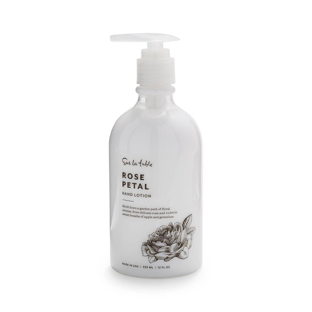 Sur La Table Hand Lotion, 12 oz, Rose Petal