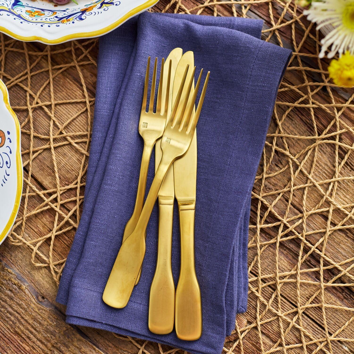 Sur La Table Linen Napkins, Set of 4, Blue(Indigo) - view 2